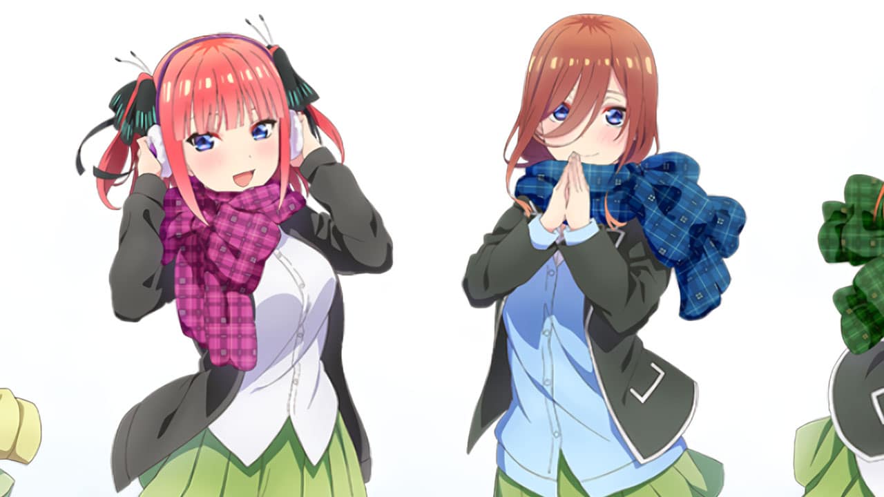 The Quintessential Quintuplets: Las quintillizas celebran un festival invernal