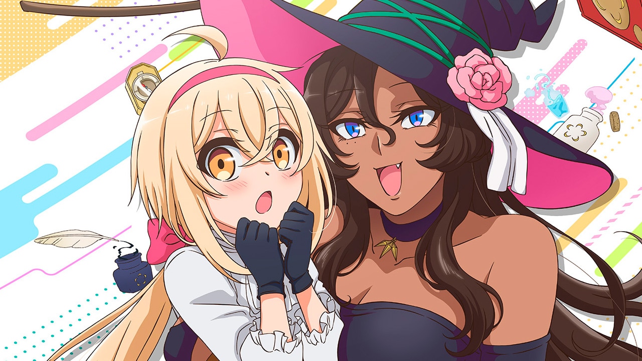 Dekoboko Majo no Oyako Jijou anime visual