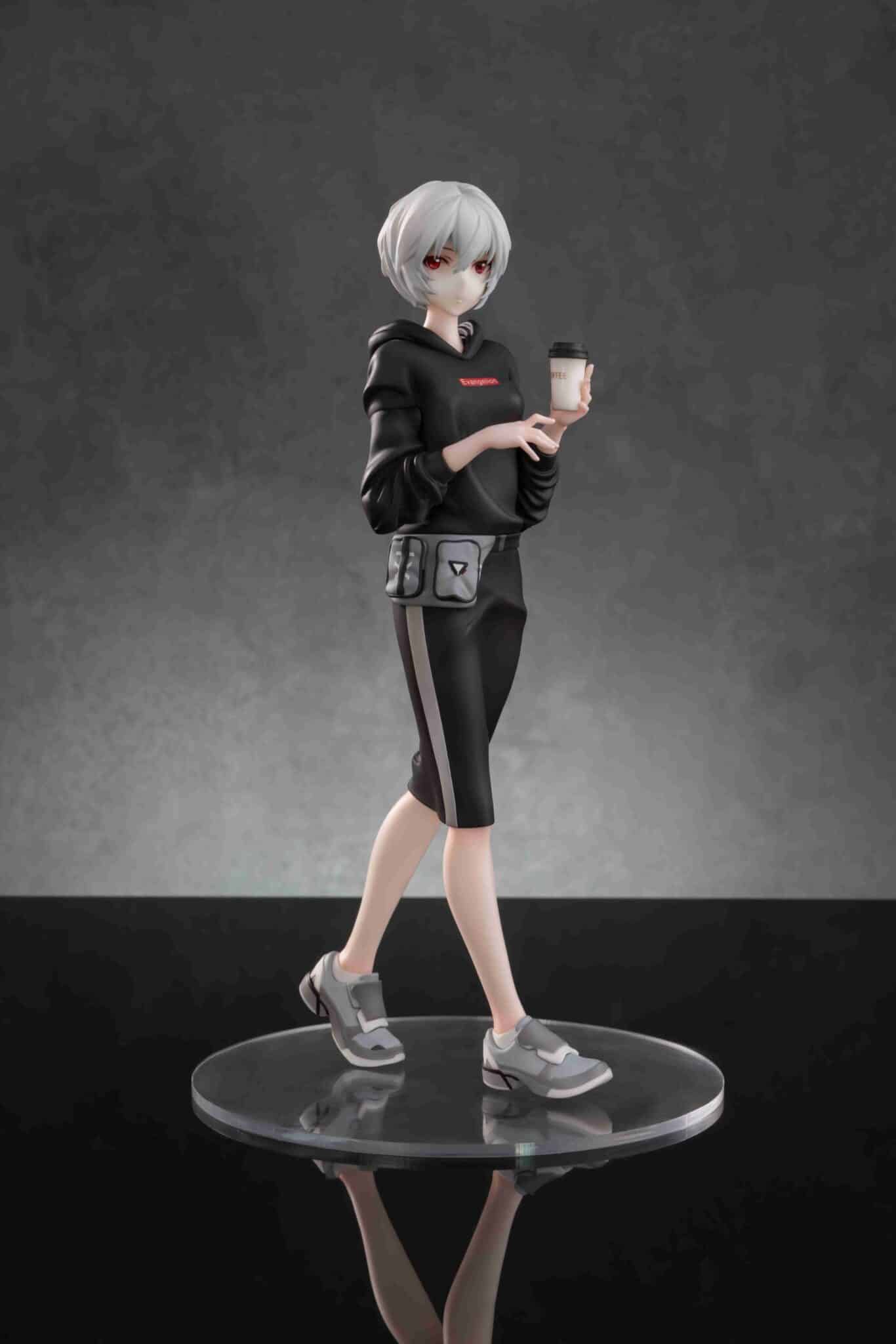 Evangelion: Rei Ayanami te cautiva con su look deportivo, gracias a una figura