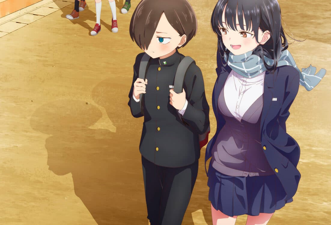 Boku no Kokoro no Yabai Yatsu (The Dangers in My Heart) anime visual