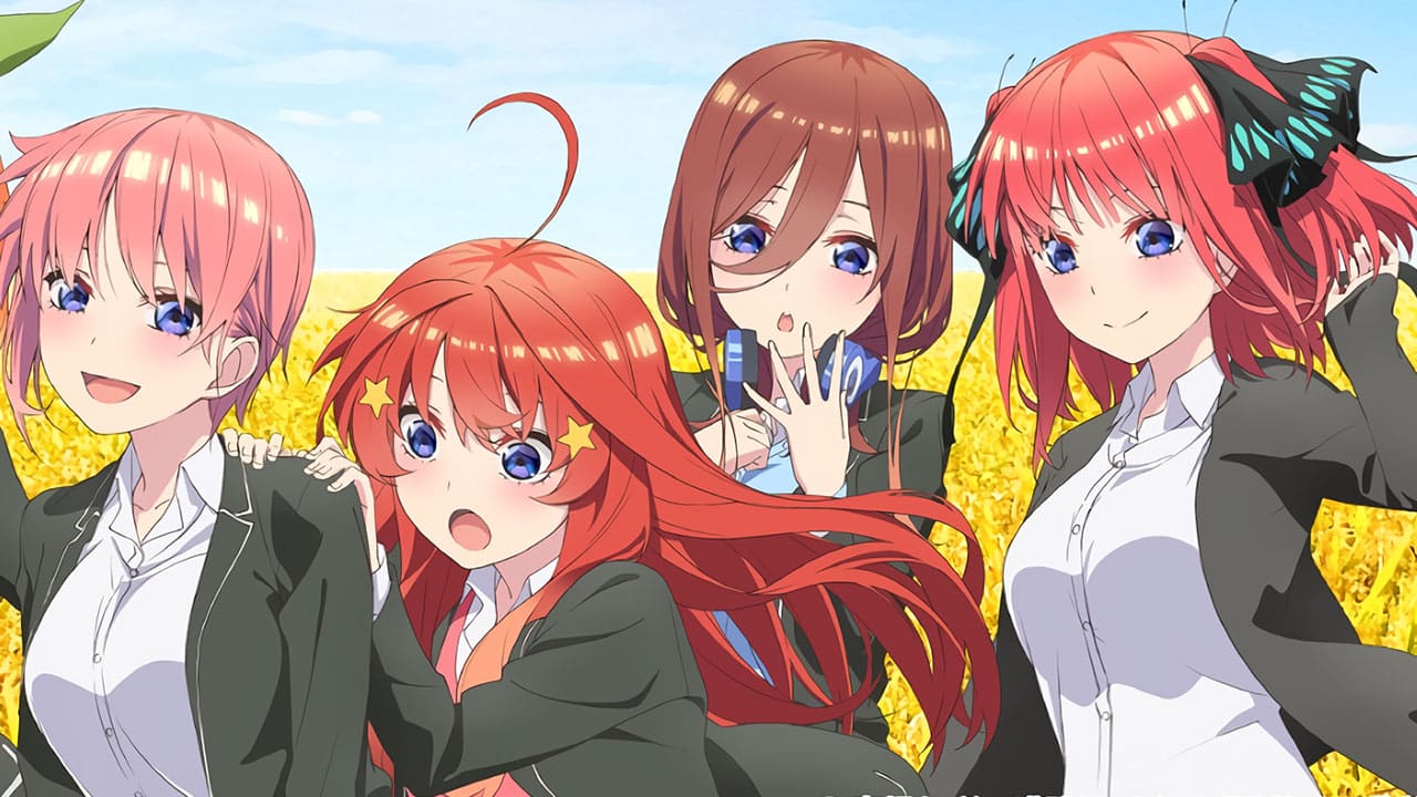 The Quintessential Quintuplets promueve hábitos saludables en jóvenes con campaña