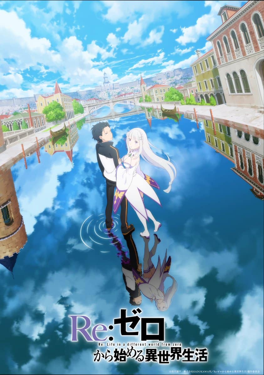 ¡Emilia y Subaru vuelven a la acción! Anunciada la tercera temporada de Re:Zero
