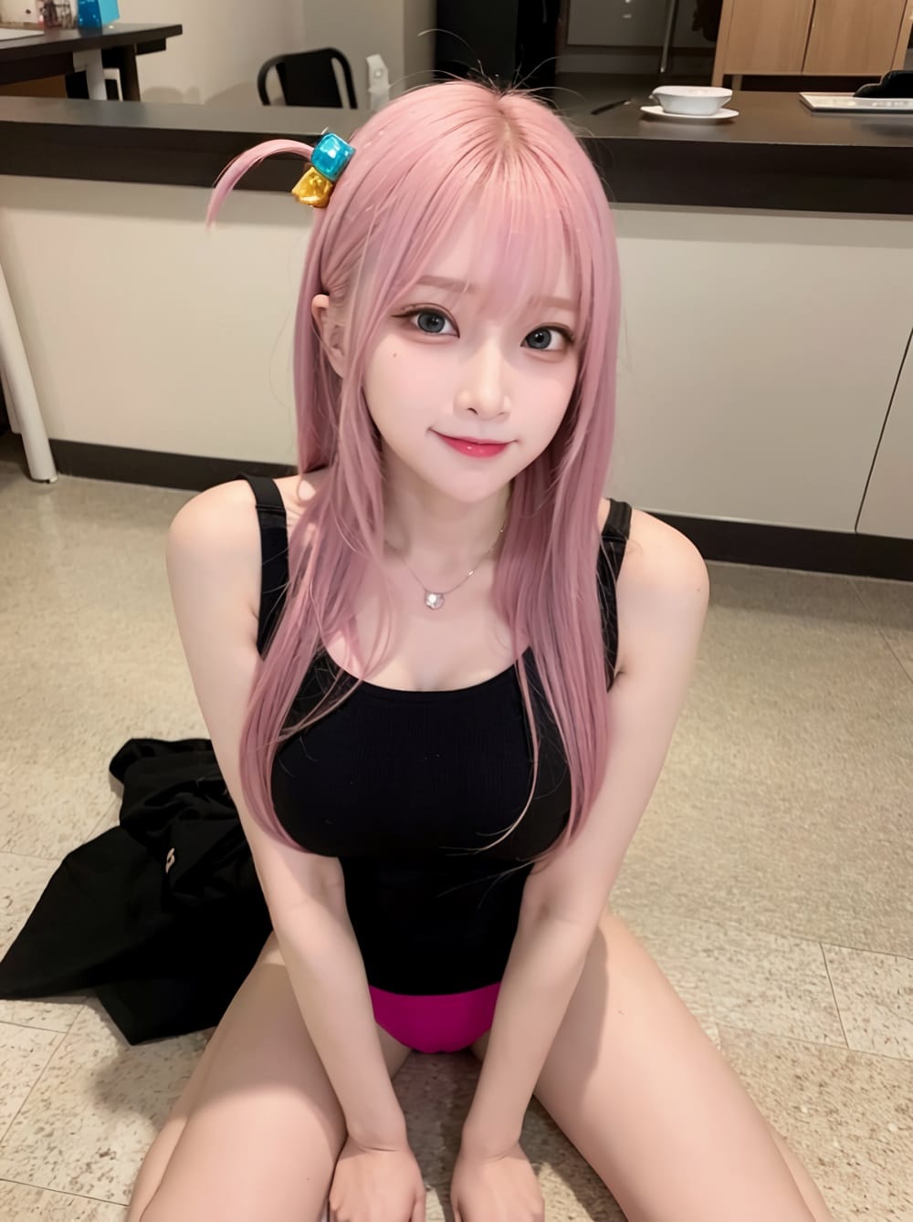 Bocchi The Rock! - Bocchi es recreada como una joven japonesa en imagen viral