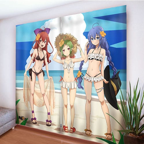 Celebra el verano con las waifus de Mushoku Tensei en trajes de baño