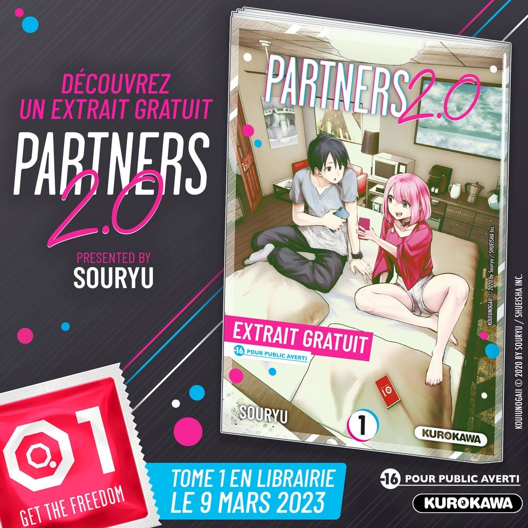 Este manga te regala condones por comprar Partners 2 0