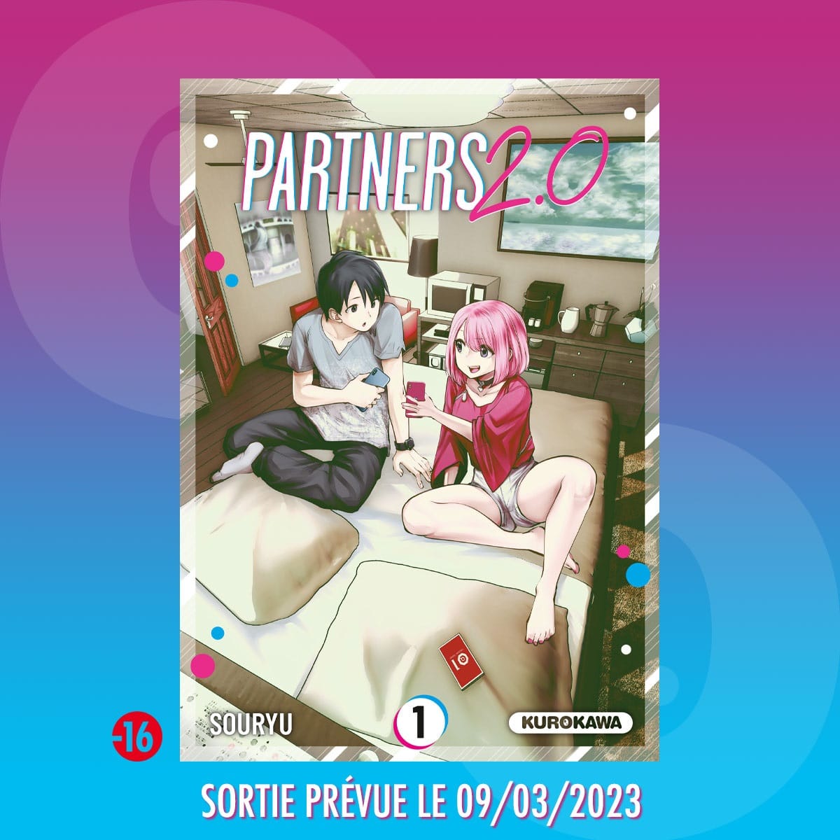 Este manga te regala condones por comprar Partners 2 0
