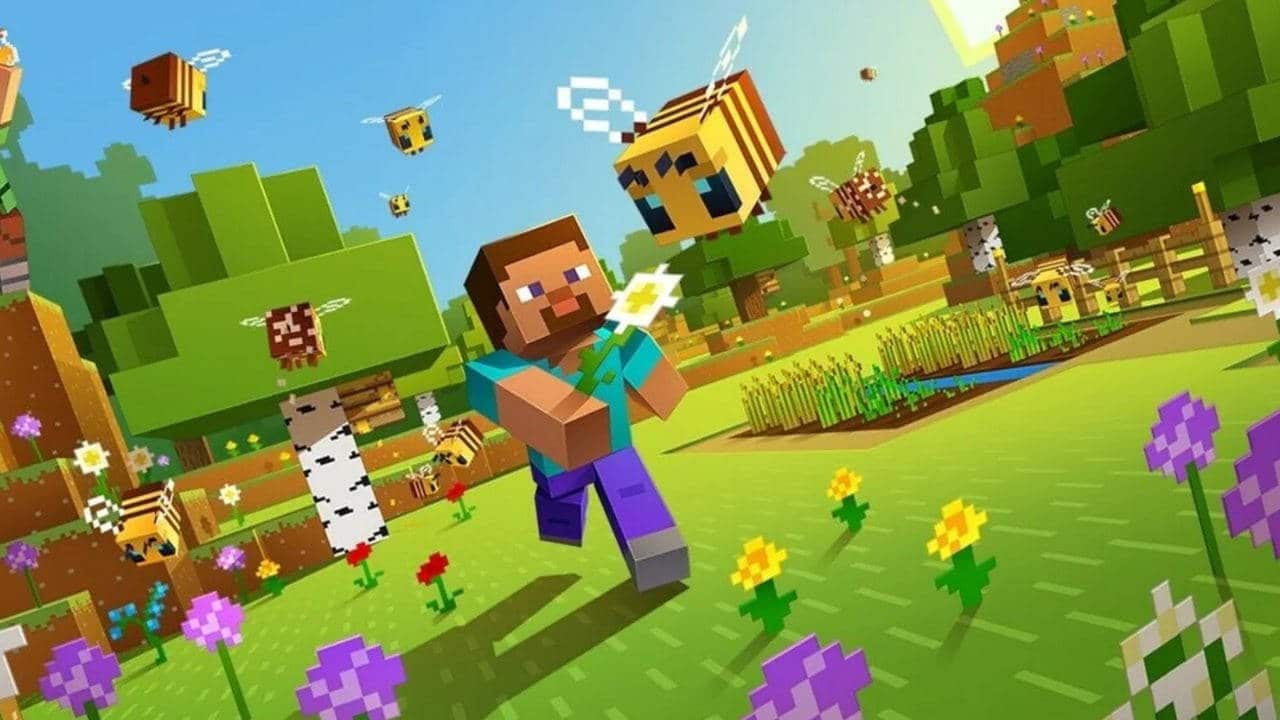 Minecraft en Switch POSTER