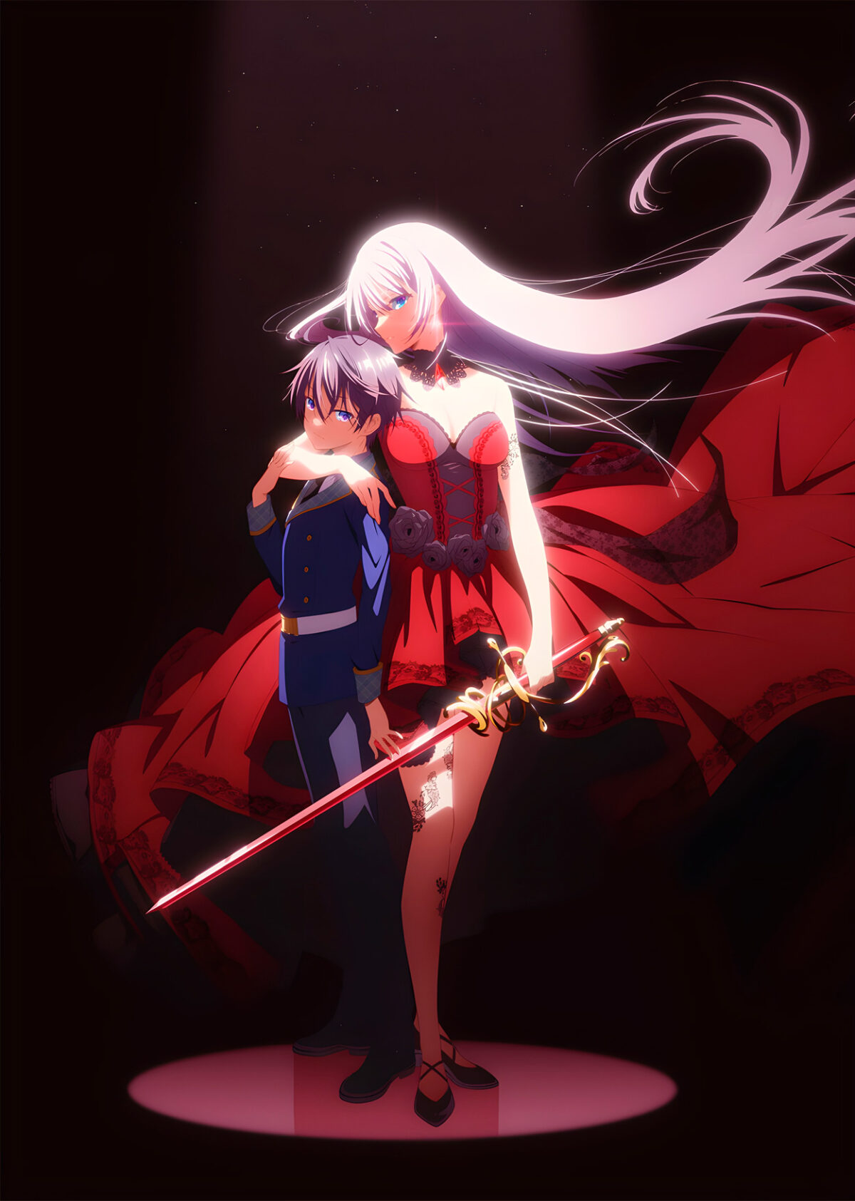 "Seiken Gakuin no Makentsukai" (The Demon Sword Master of Excalibur Academy) visual