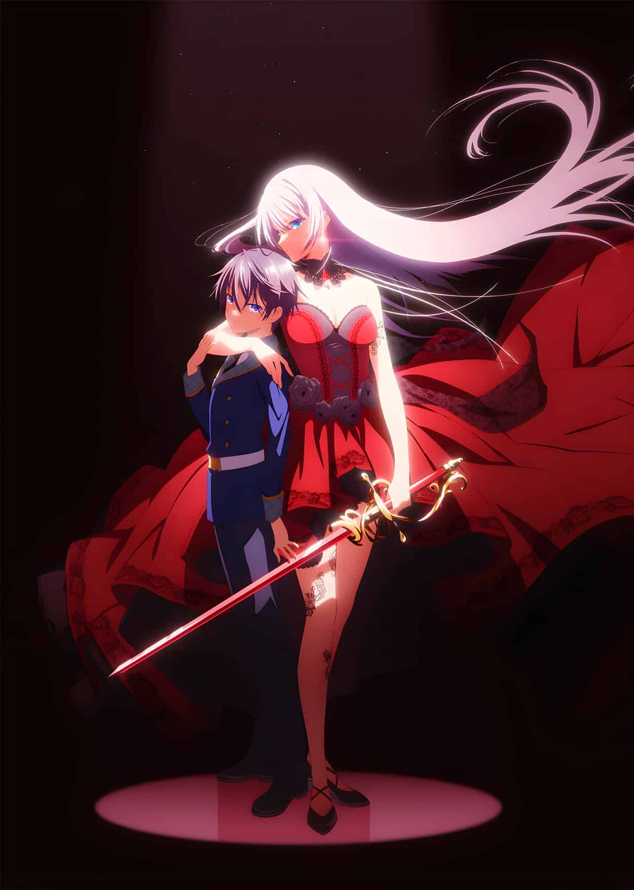 "Seiken Gakuin no Makentsukai" (The Demon Sword Master of Excalibur Academy) visual