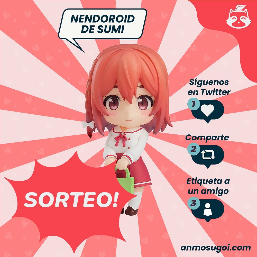 ¡Gana una figura Nendoroid de Sumi Sakurasawa con Rent-a-Girlfriend!