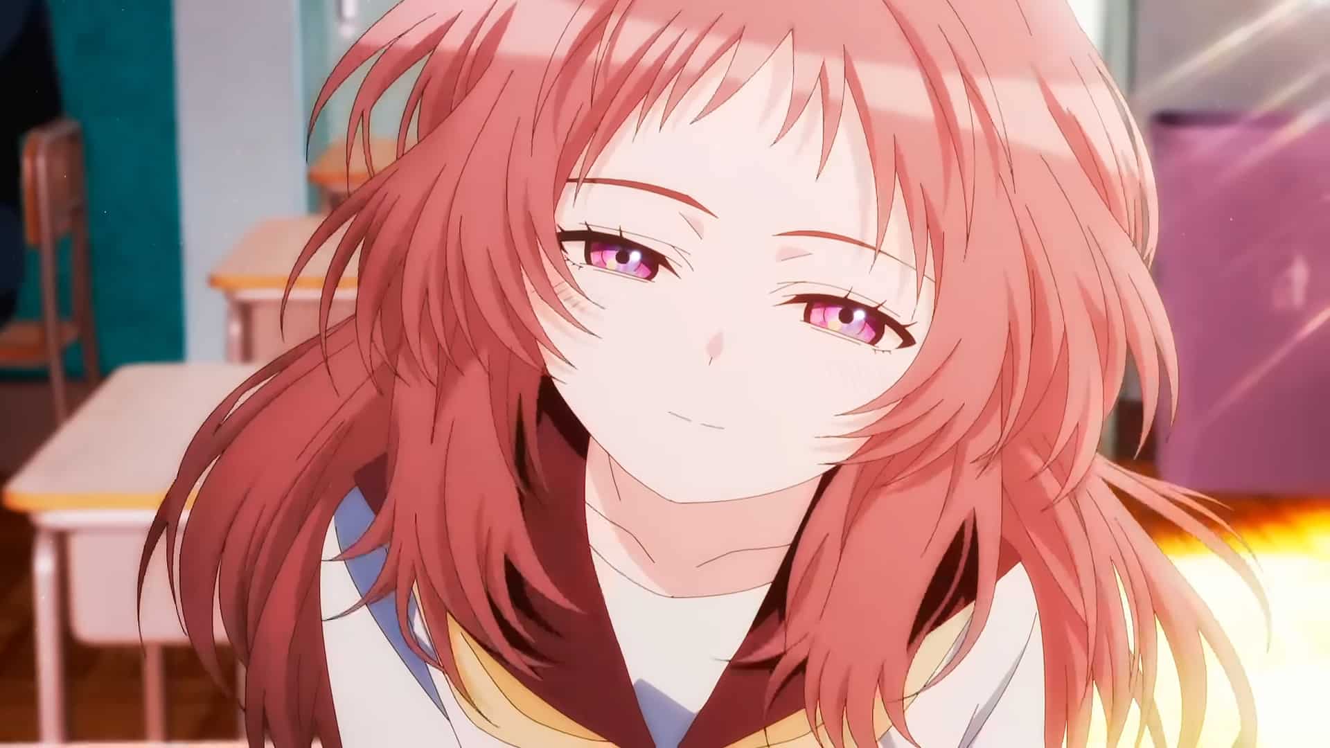 La comedia romántica The Girl I Like Forgot Her Glasses presenta a sus protagonistas primer avance animado