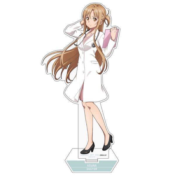 Sword Art Online: Asuna muestra su lado coqueto en figuras de acrílico