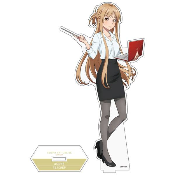 Sword Art Online: Asuna muestra su lado coqueto en figuras de acrílico