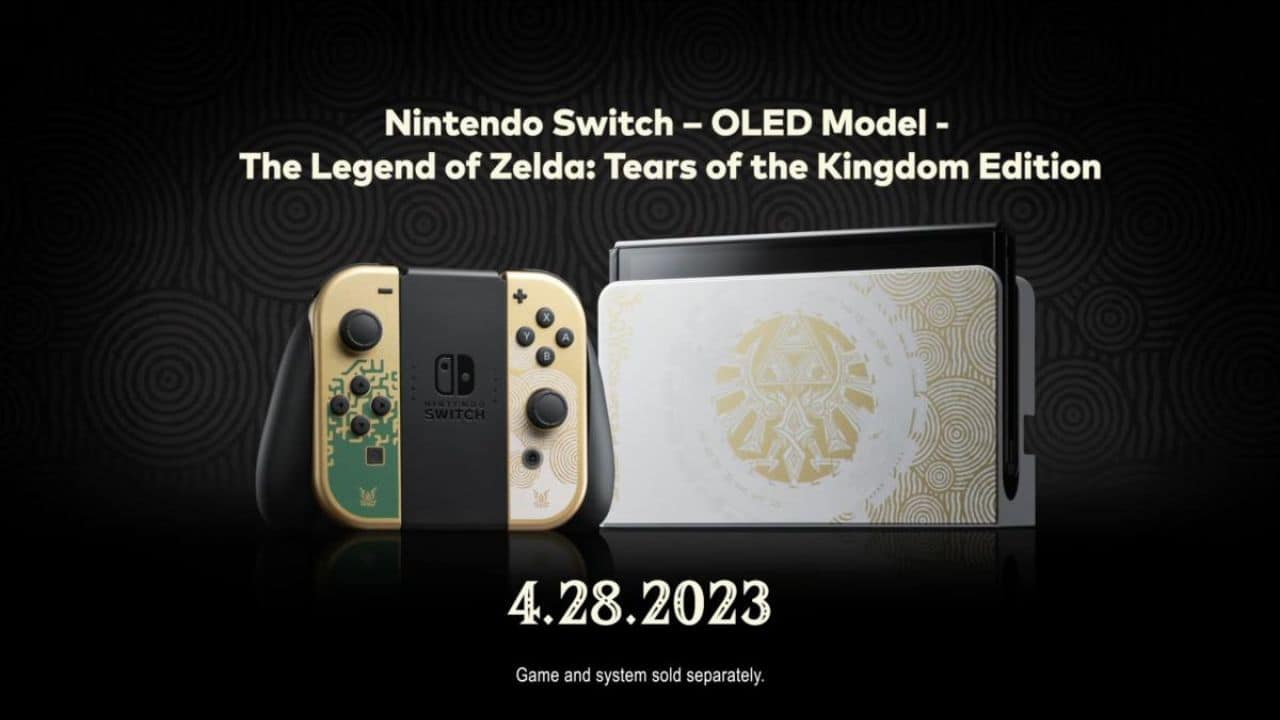 Nintendo revela la hermosa Switch de Zelda