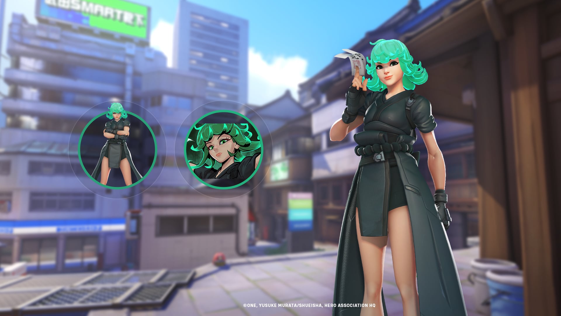 Tatsumaki de One Punch Man llega a Overwatch 2 en epica colaboracion