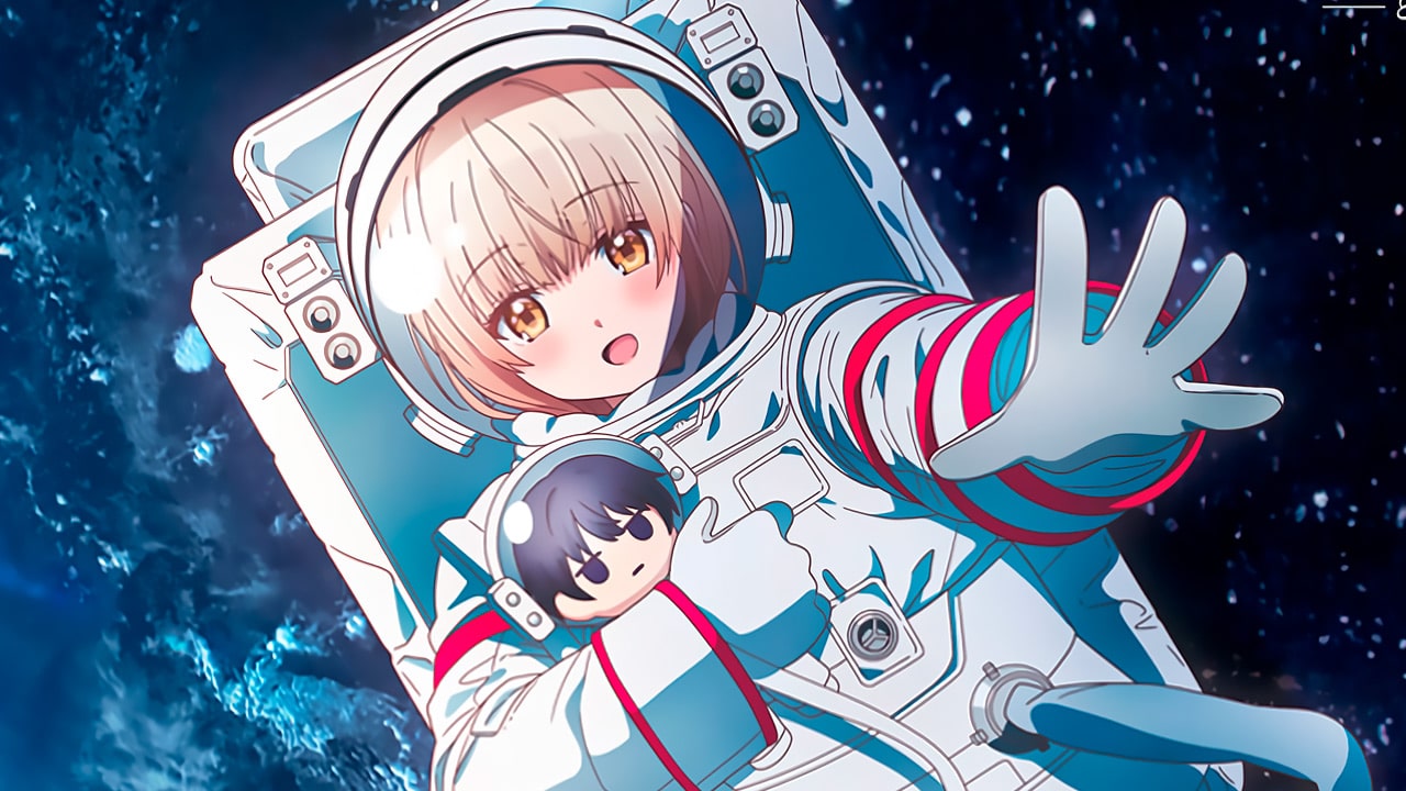 Mahiru Shiina descubre la belleza del espacio exterior en hermosa postal