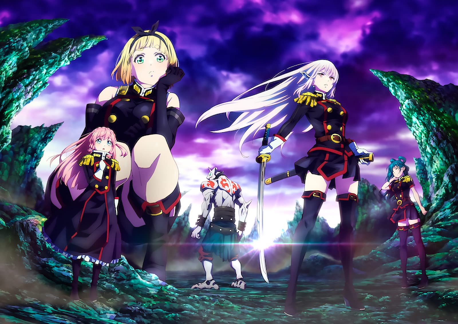 Mato Seihei no Slave (Chained Soldier) visual