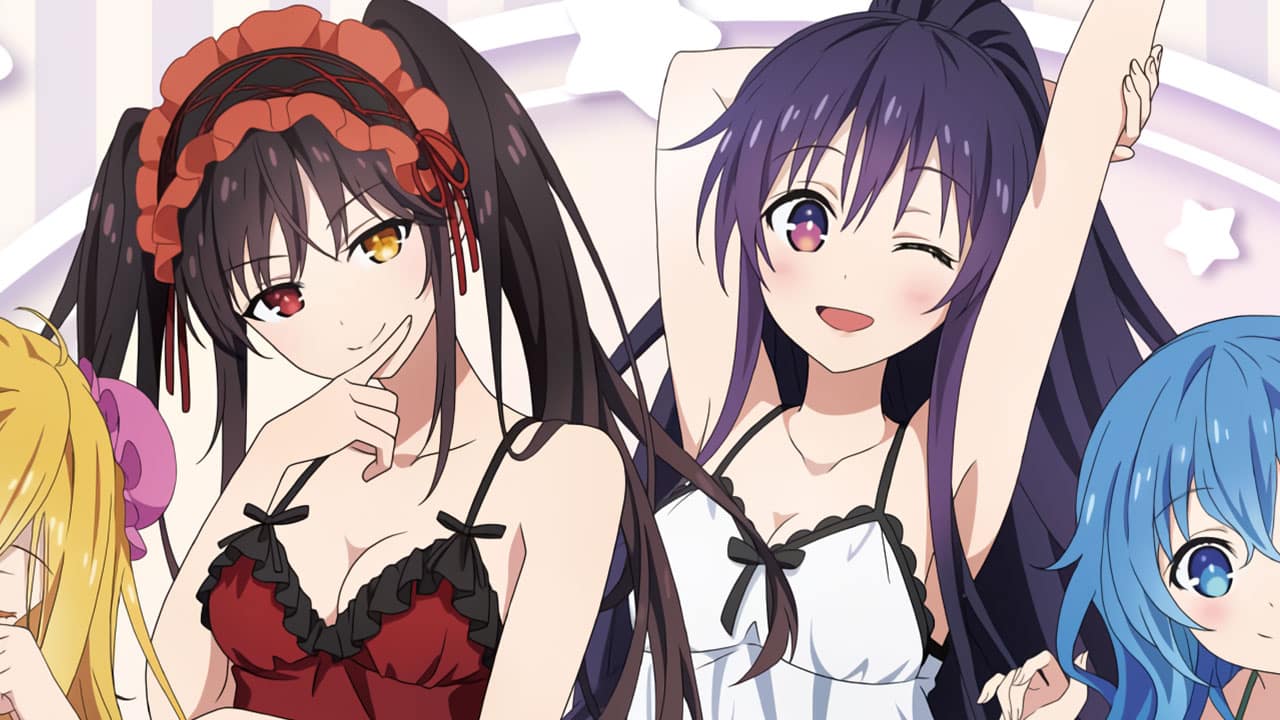 Las chicas de Date A Live lucen irresistibles en sus camisones