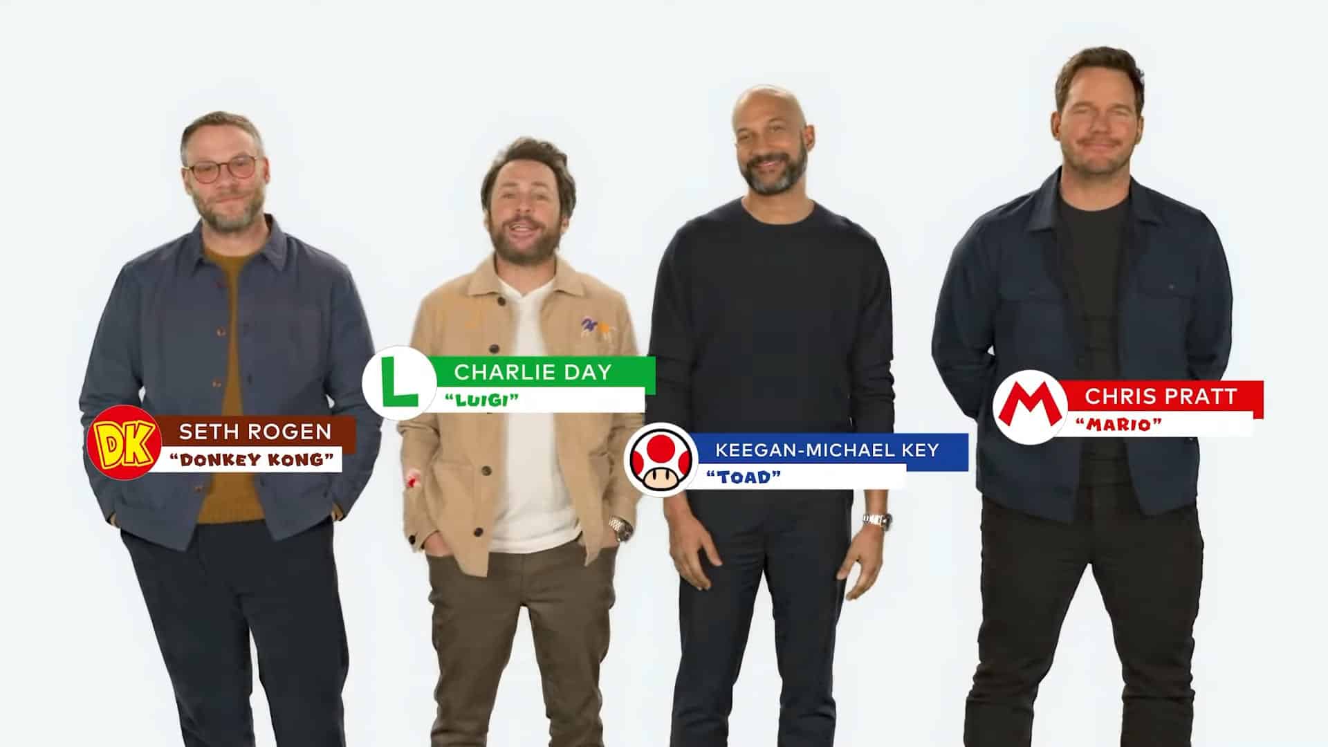 El elenco de la película de Super Mario Bros