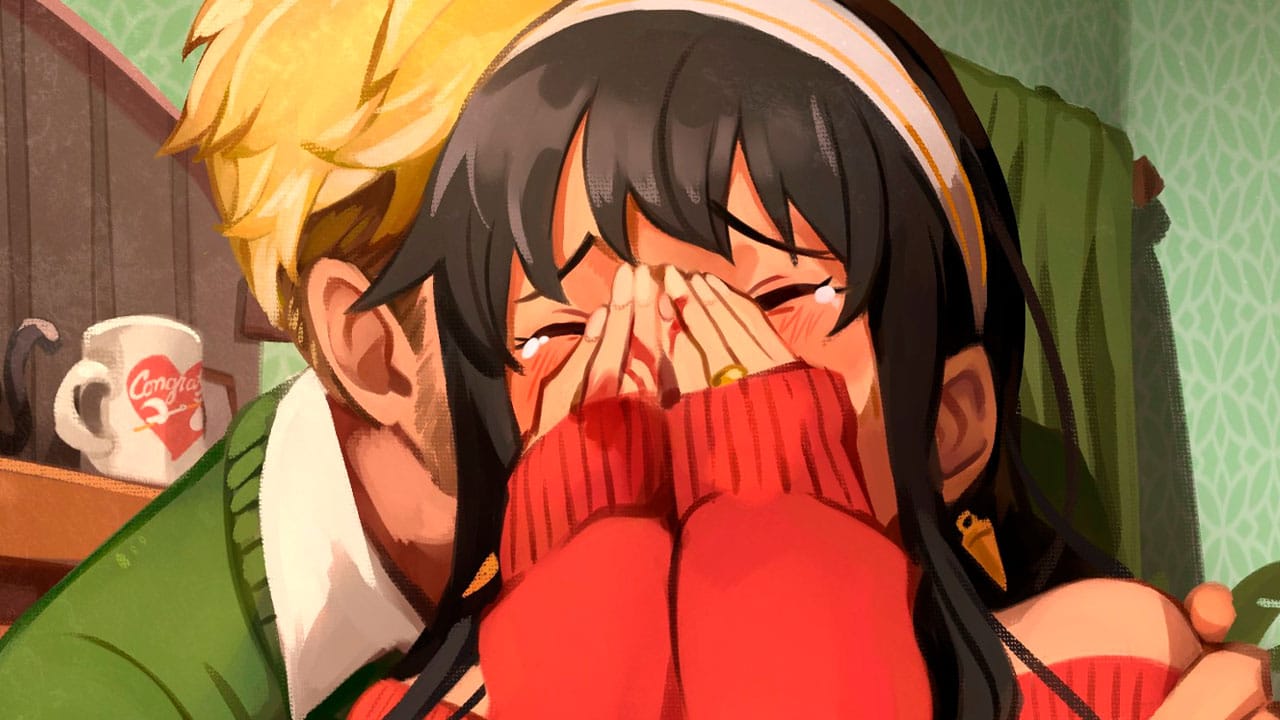 Ilustración de Yor y Loid de SPY x FAMILY despierta oscura teoría por su significado