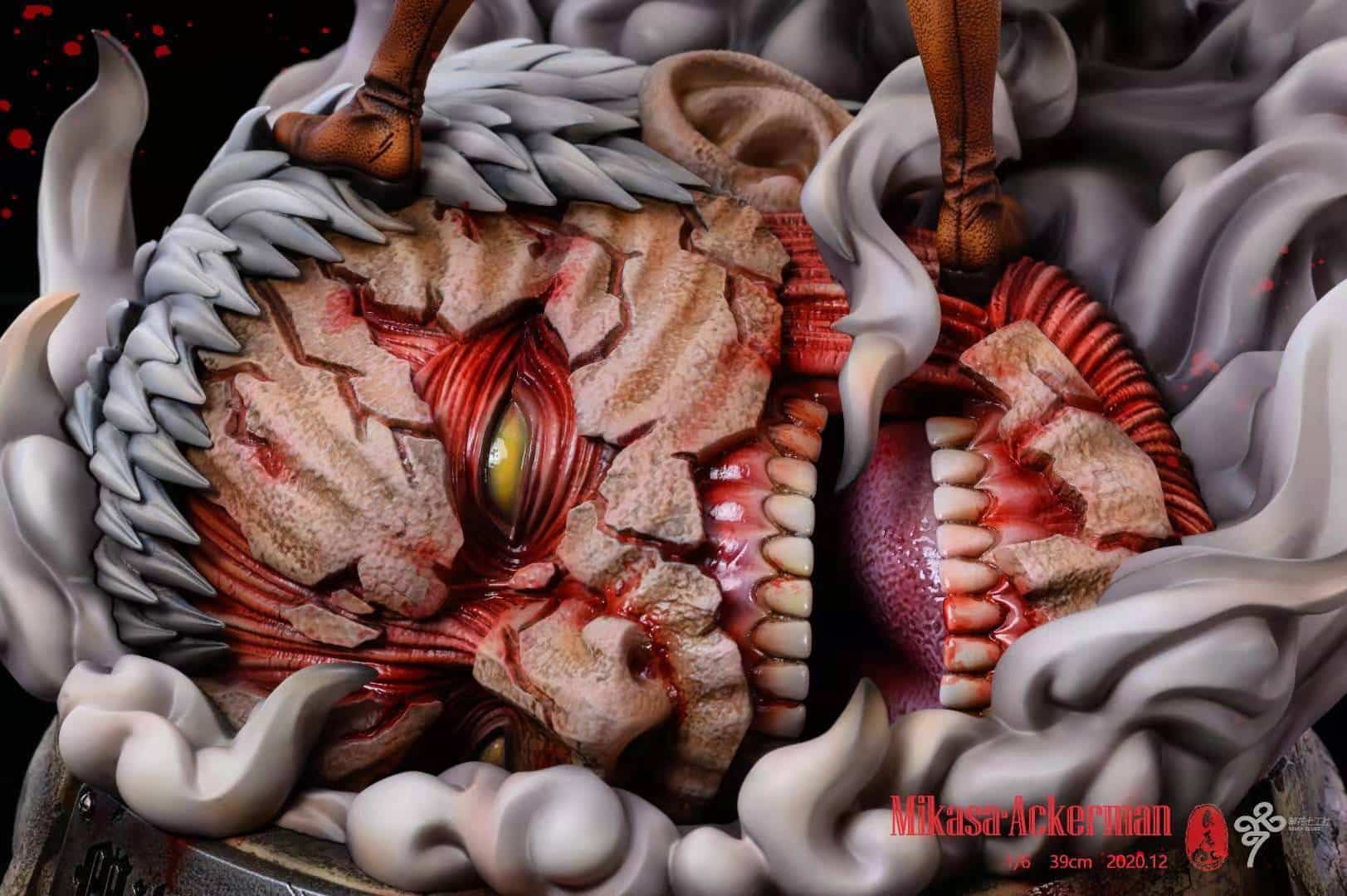 Attack on Titan: Mikasa deslumbra por su rebeldía y belleza en figura 