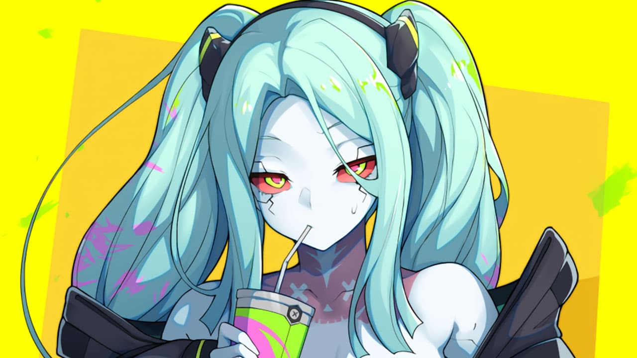 Cyberpunk Edgerunners Asombrosa Rebecca realista