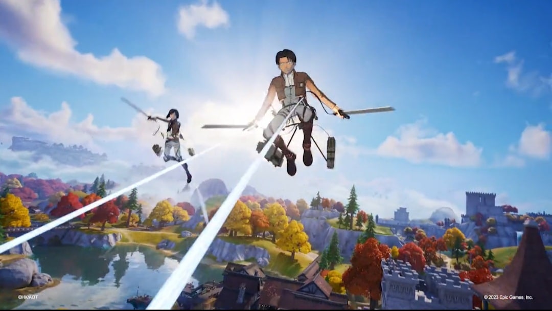 Fortnite: Mikasa y Levi de Attack on Titan se preparan para su aparición en el juego