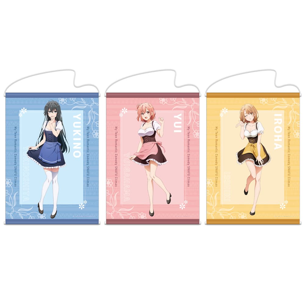 Oregairu Las chicas sorprenden con encantadores trajes de camareras