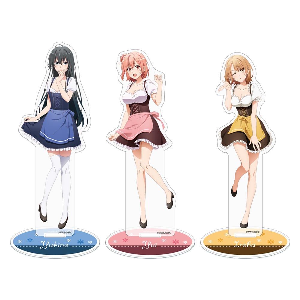 Oregairu Las chicas sorprenden con encantadores trajes de camareras