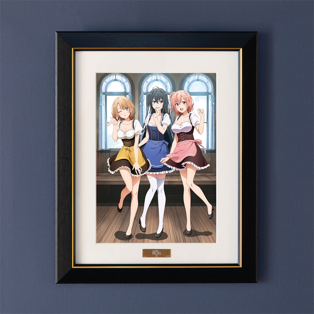 Oregairu Las chicas sorprenden con encantadores trajes de camareras