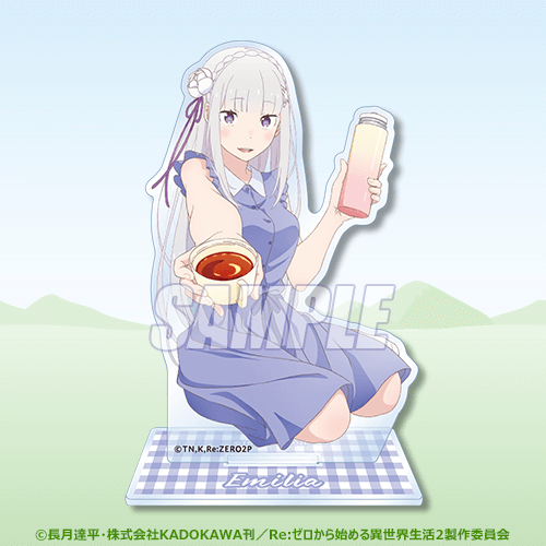 Re Zero cita romántica con Emilia y Rem