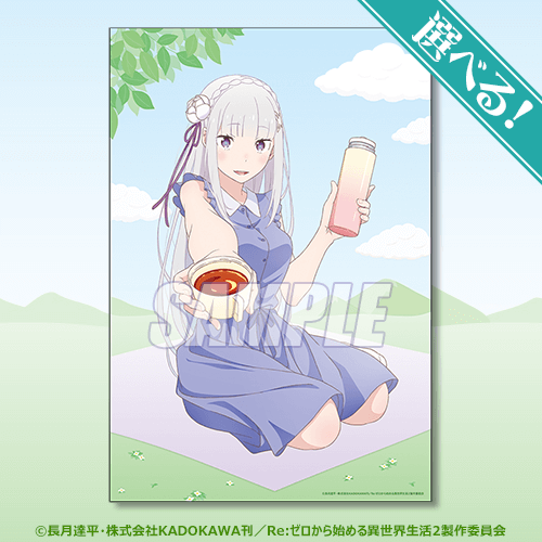 Re Zero cita romántica con Emilia y Rem