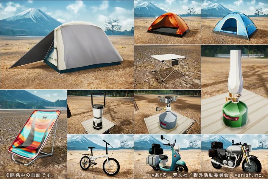 Yuru Camp anuncia la salida de su videojuego para este 2023