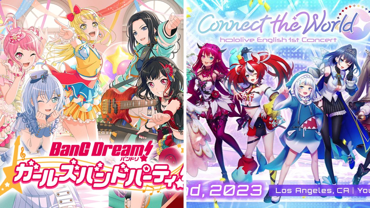 BanG Dream! anuncia su crossover con Hololive