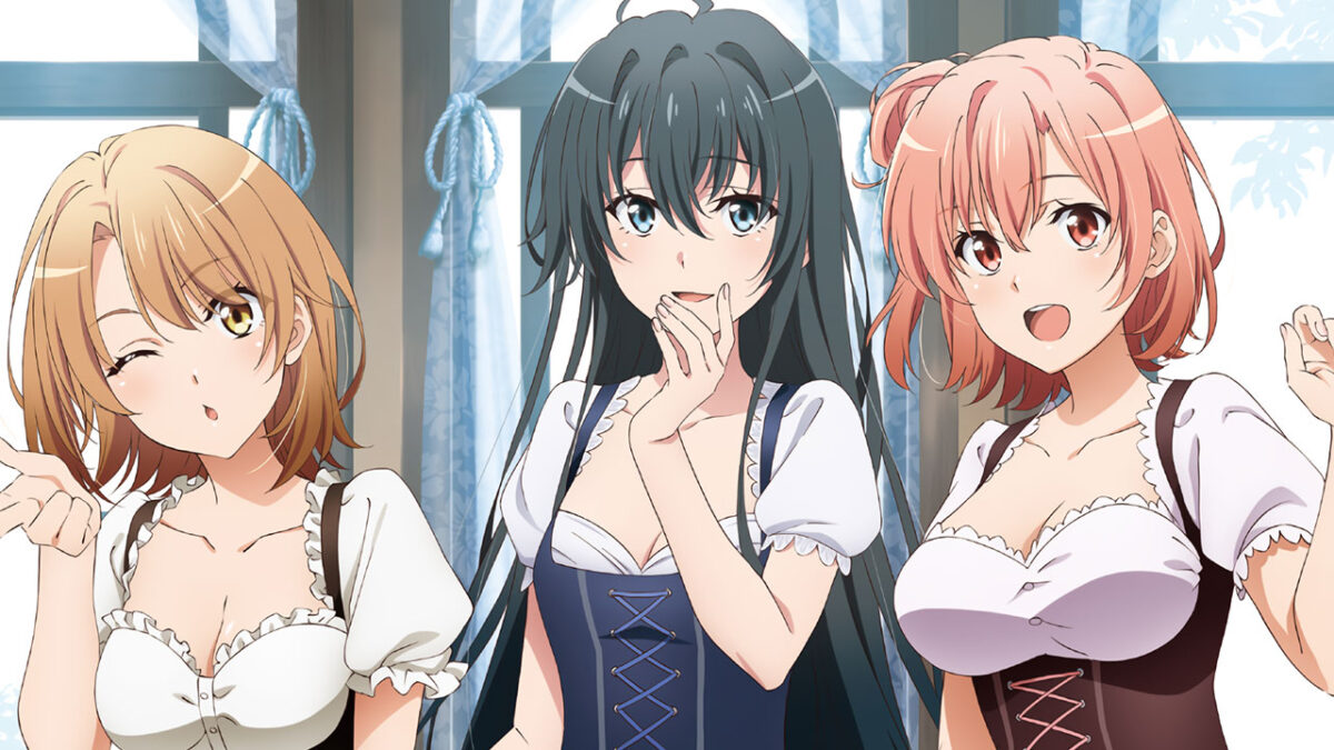Las waifus de Oregairu serán tus meseras para un evento especial