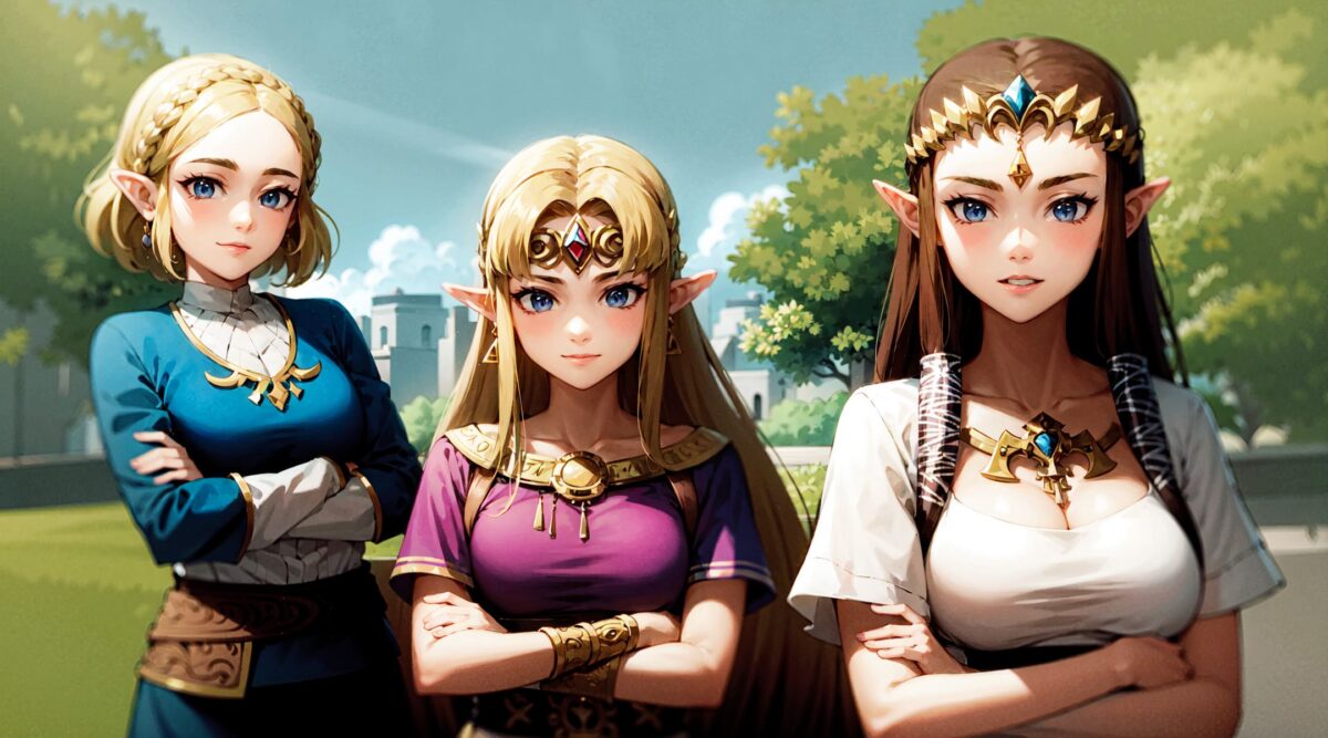 The legend of Zelda: TOTK Princess-Zelda