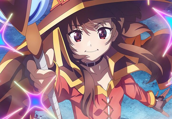 Konosuba sorprendente con visual de Megumin en todo su esplendor