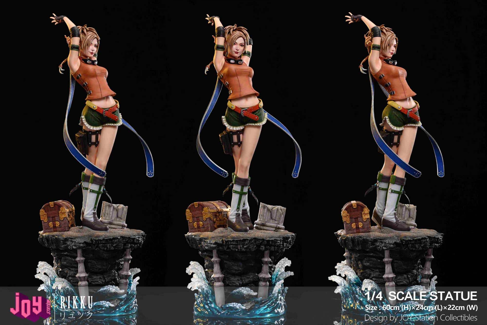 Final Fantasy X: Rikku deslumbra en esta increíble nueva figura