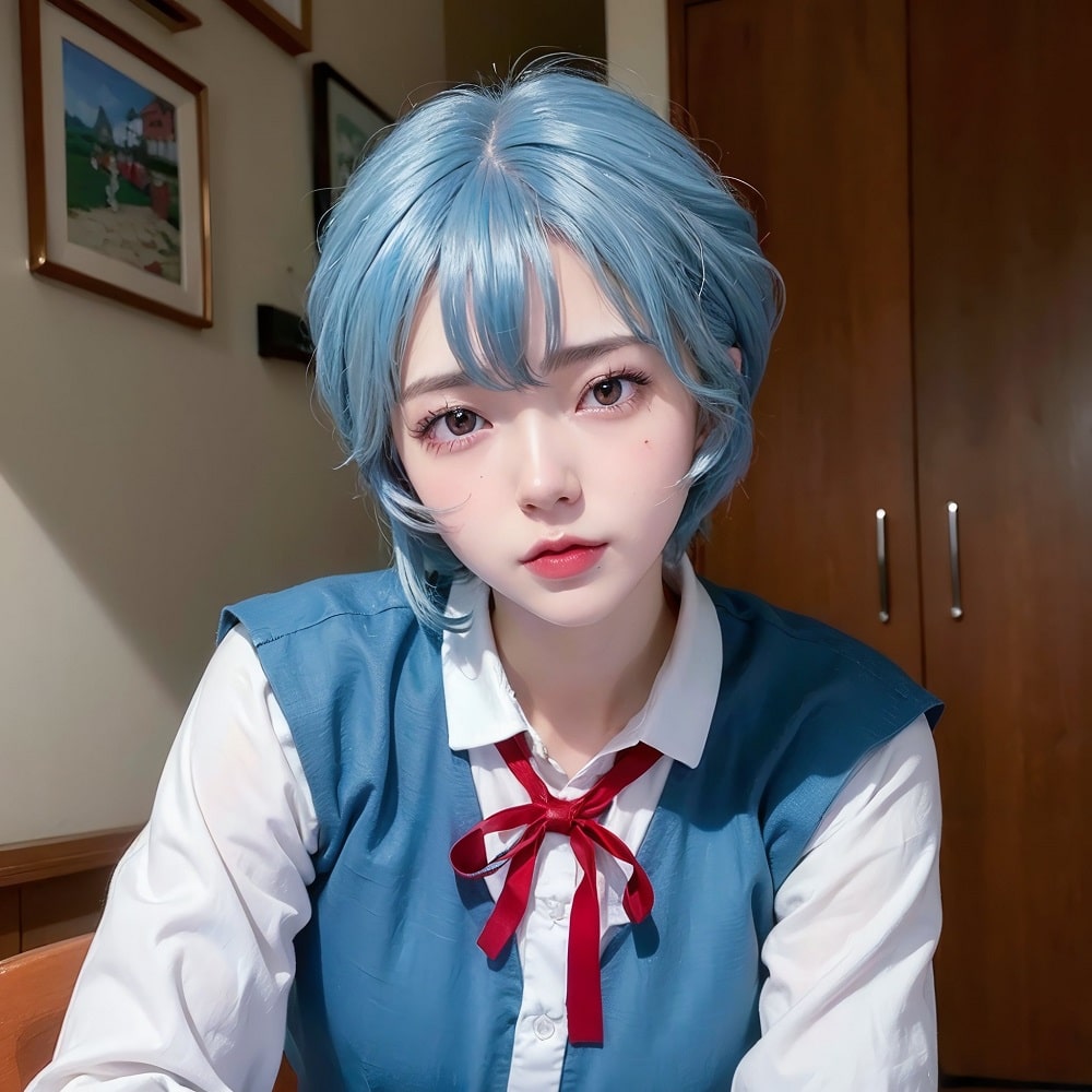 Evangelion Rei Ayanami cobra vida