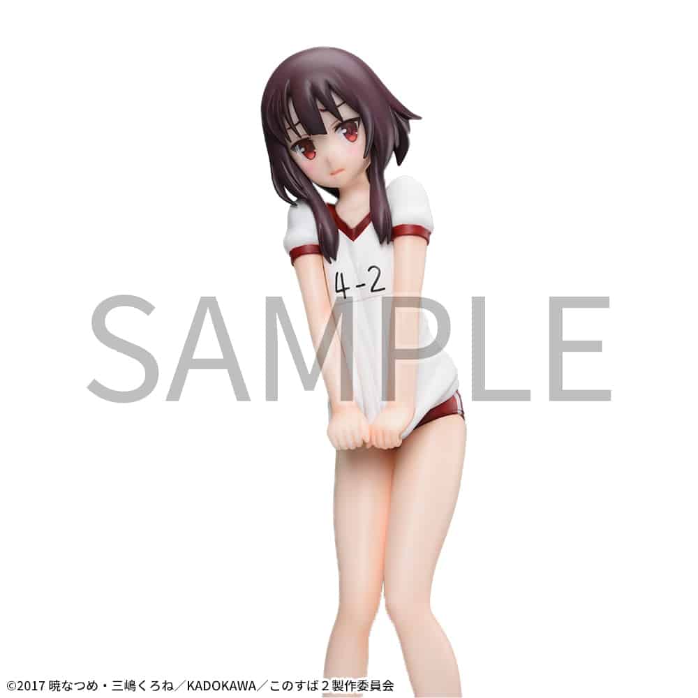 Konosuba Megumin se muestra tímida con un atuendo deportivo 2