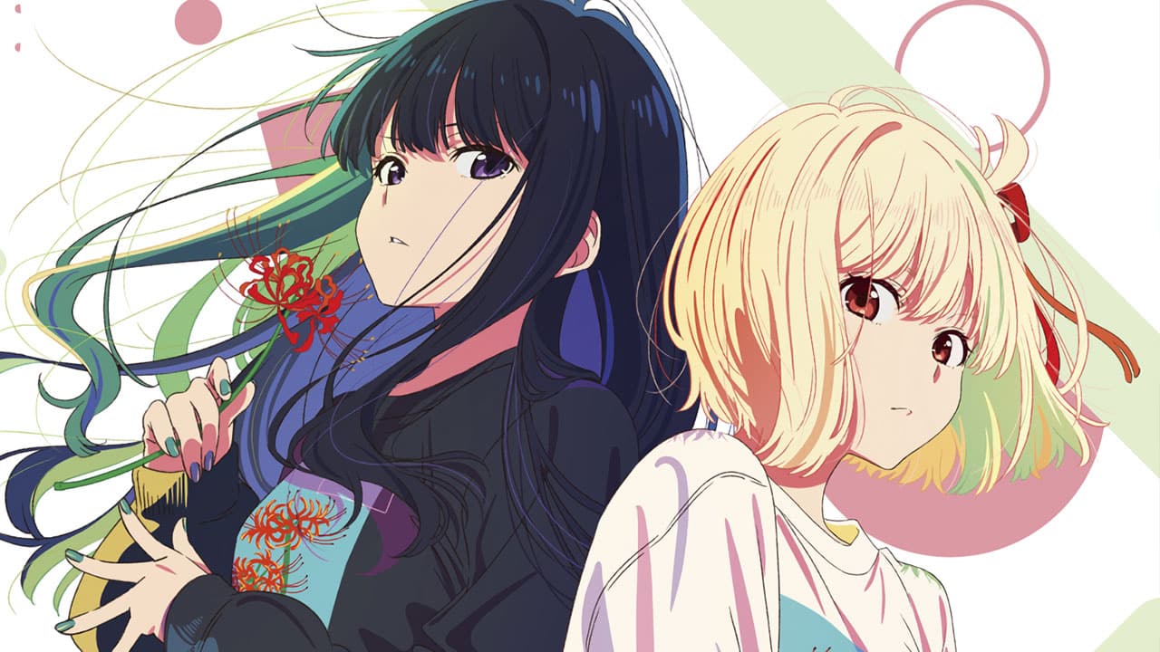 Lycoris Recoil Chisato Takina son adornadas la Flor del Infierno