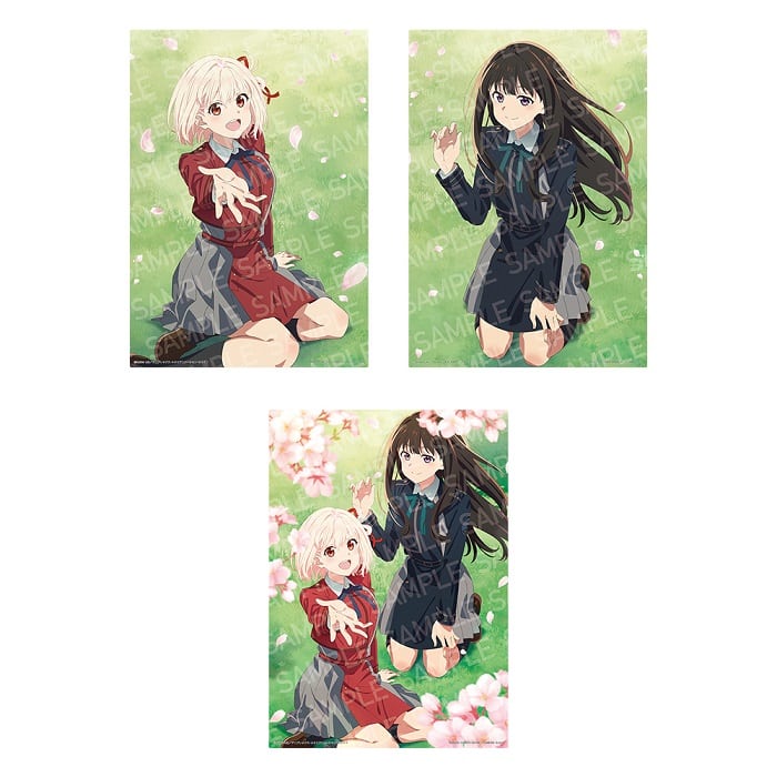 Lycoris Recoil Chisato Takina son adornadas la Flor del Infierno