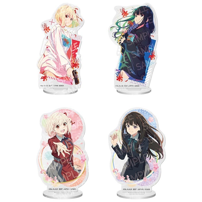 Lycoris Recoil Chisato Takina son adornadas la Flor del Infierno