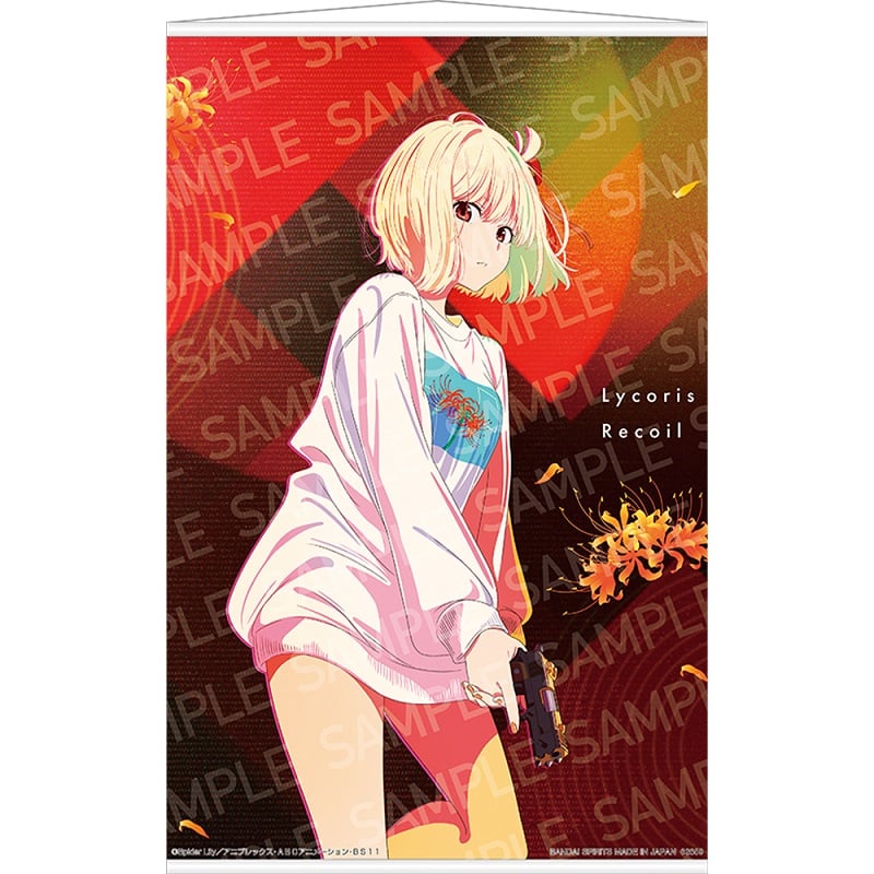 Lycoris Recoil Chisato Takina son adornadas la Flor del Infierno