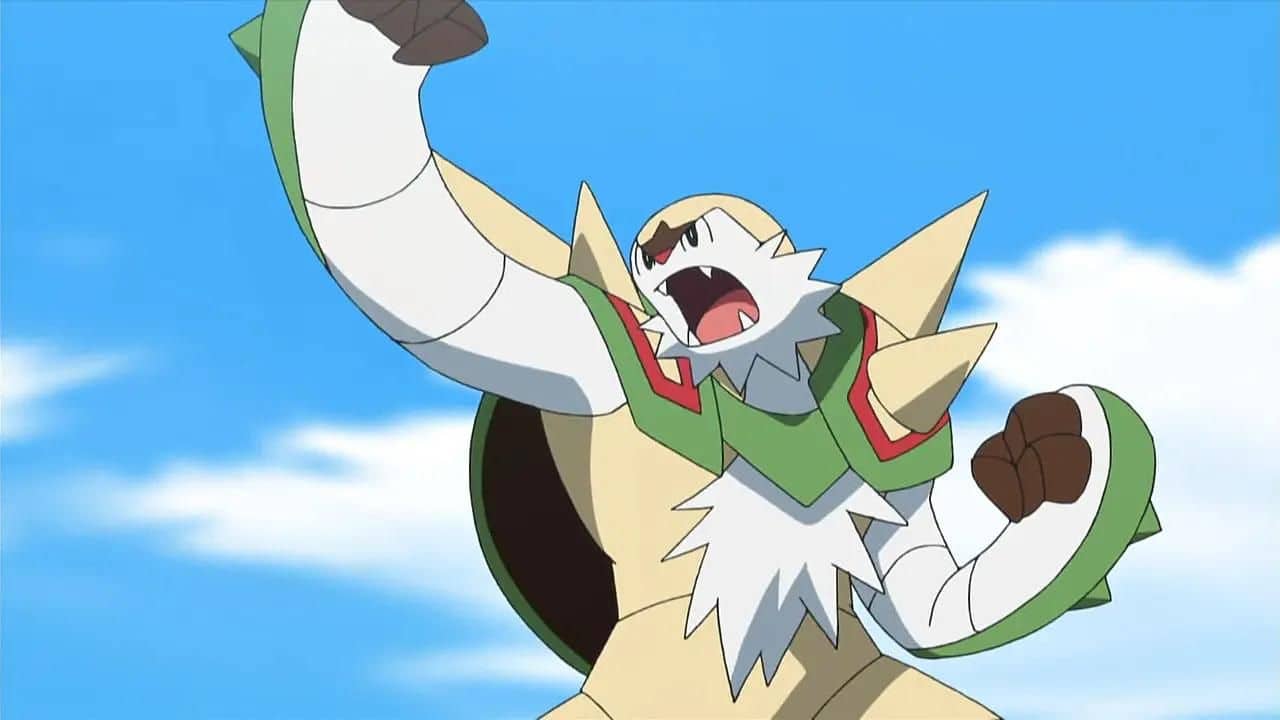 La próxima Teraincursión de Pokémon Escarlata & Púrpura será Chesnaught