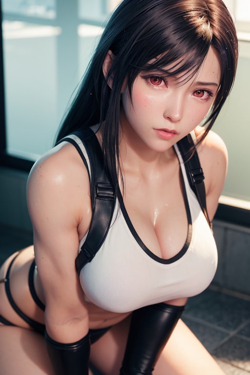 Final Fantasy VII: Tifa Lockhart es recreada de manera realista en estas ilustraciones