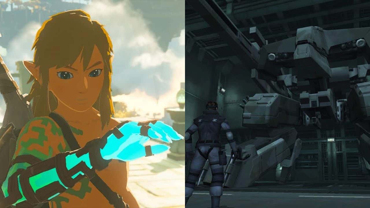 El icรณnico Metal Gear REX fue recreado fielmente en The Legend of Zelda: Tears of the Kingdom