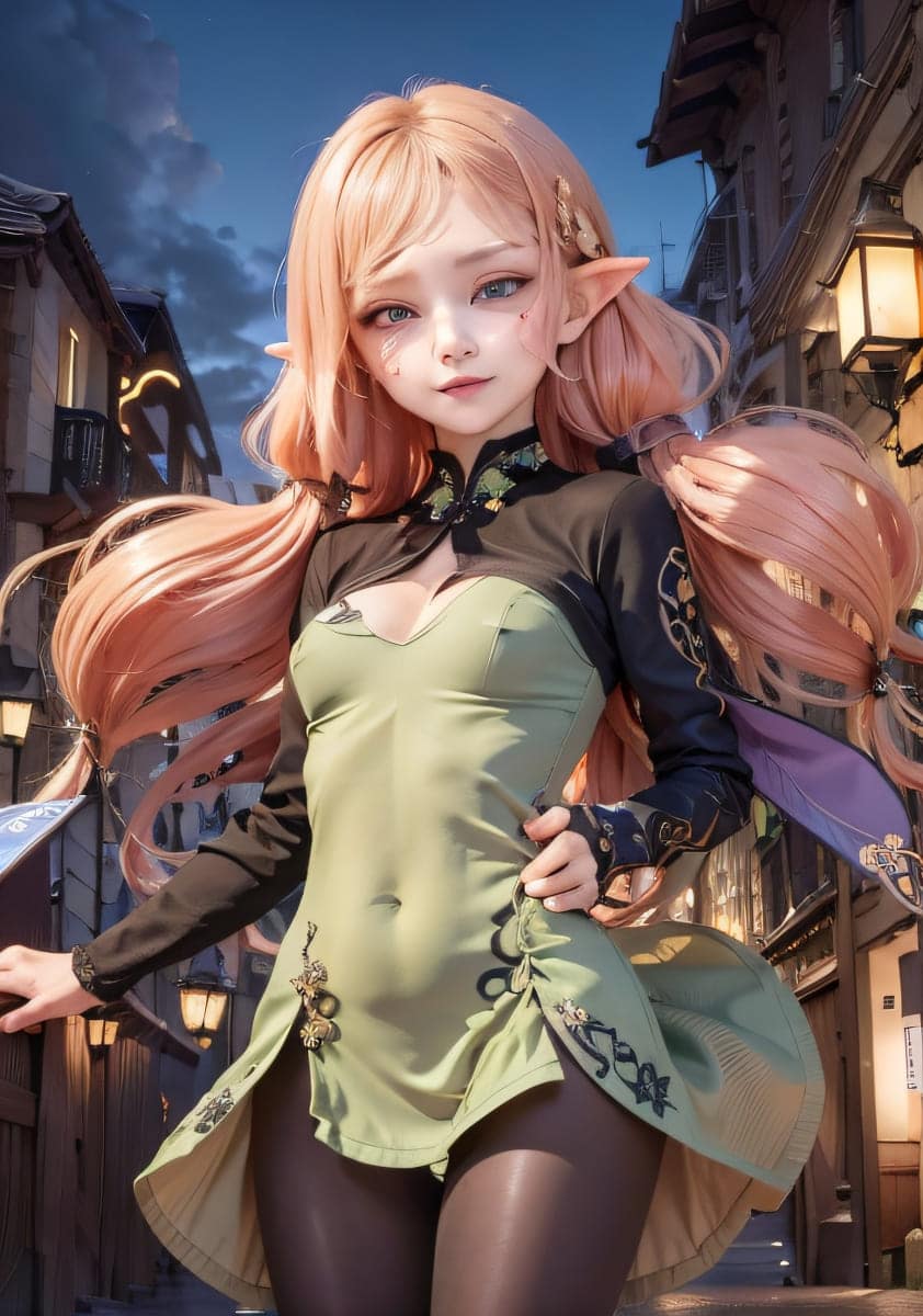 Isekai Ojisan: Elf reencarna en nuestro mundo gracias a estas increíbles ilustraciones