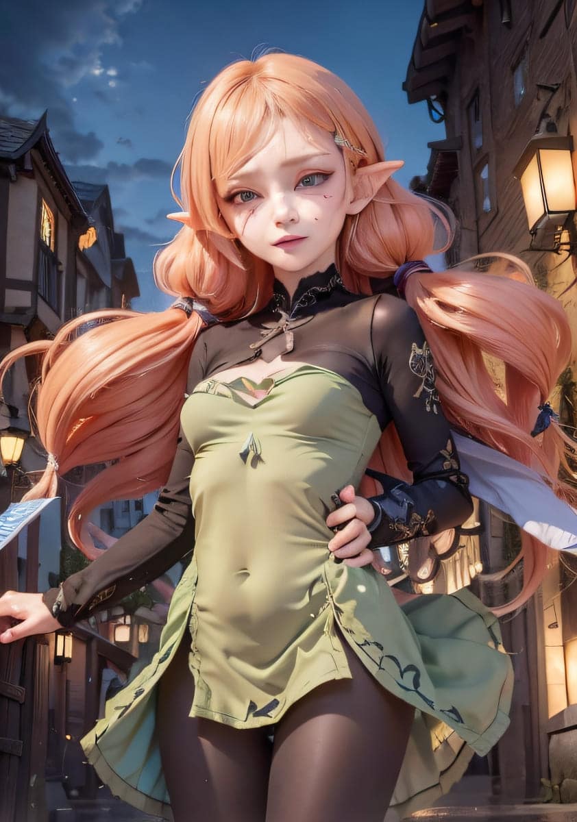 Isekai Ojisan: Elf reencarna en nuestro mundo gracias a estas increíbles ilustraciones