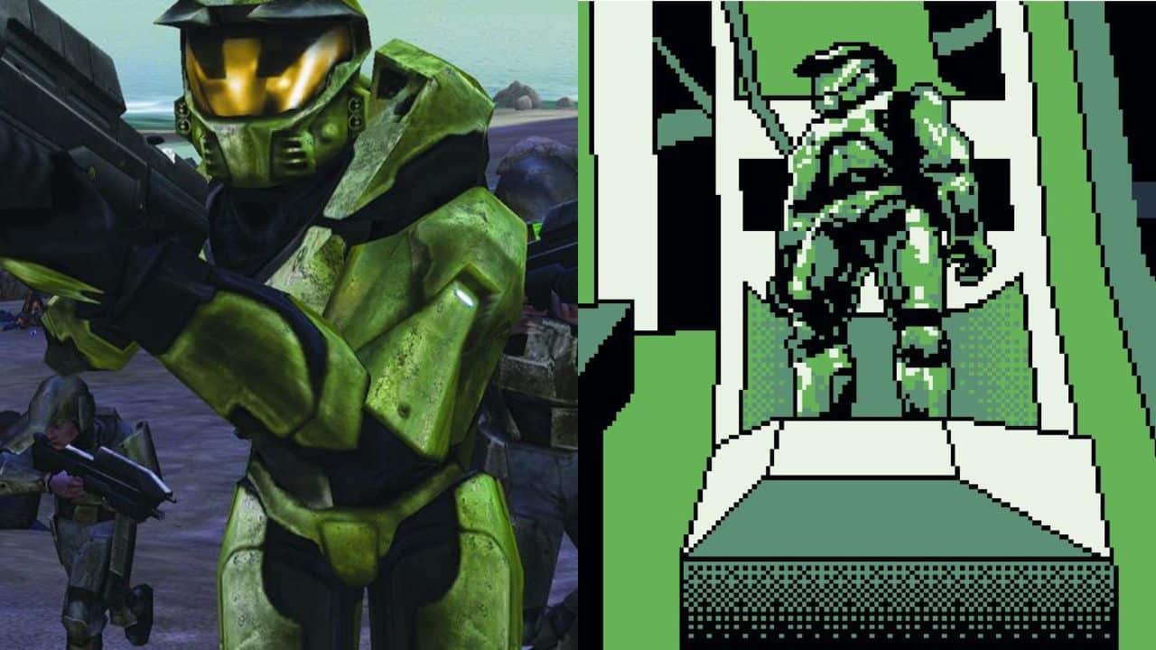 El demake de Game Boy de Halo
